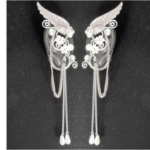 Elf ears elvin earrings silver